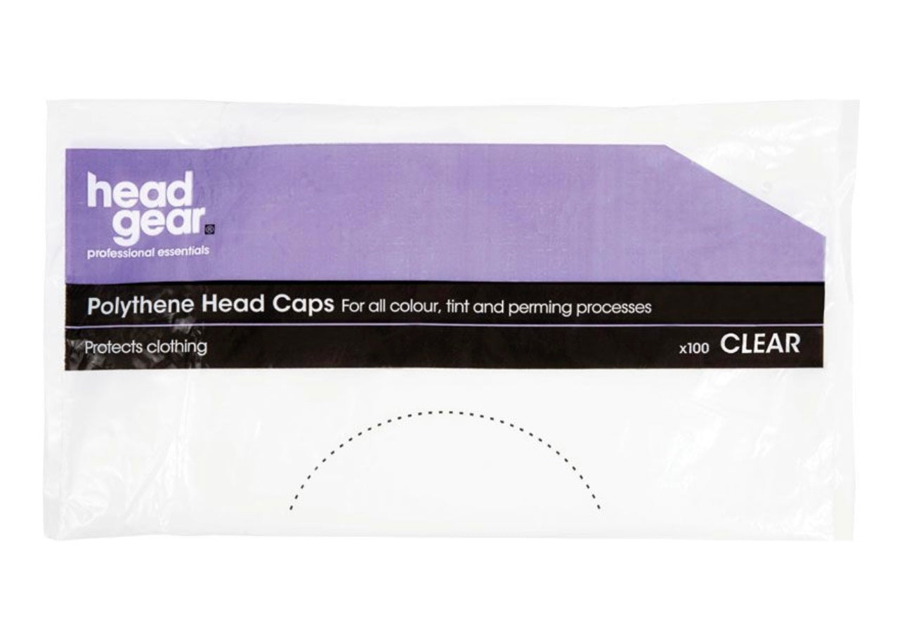 Head Gear Polythene Head Caps (100)