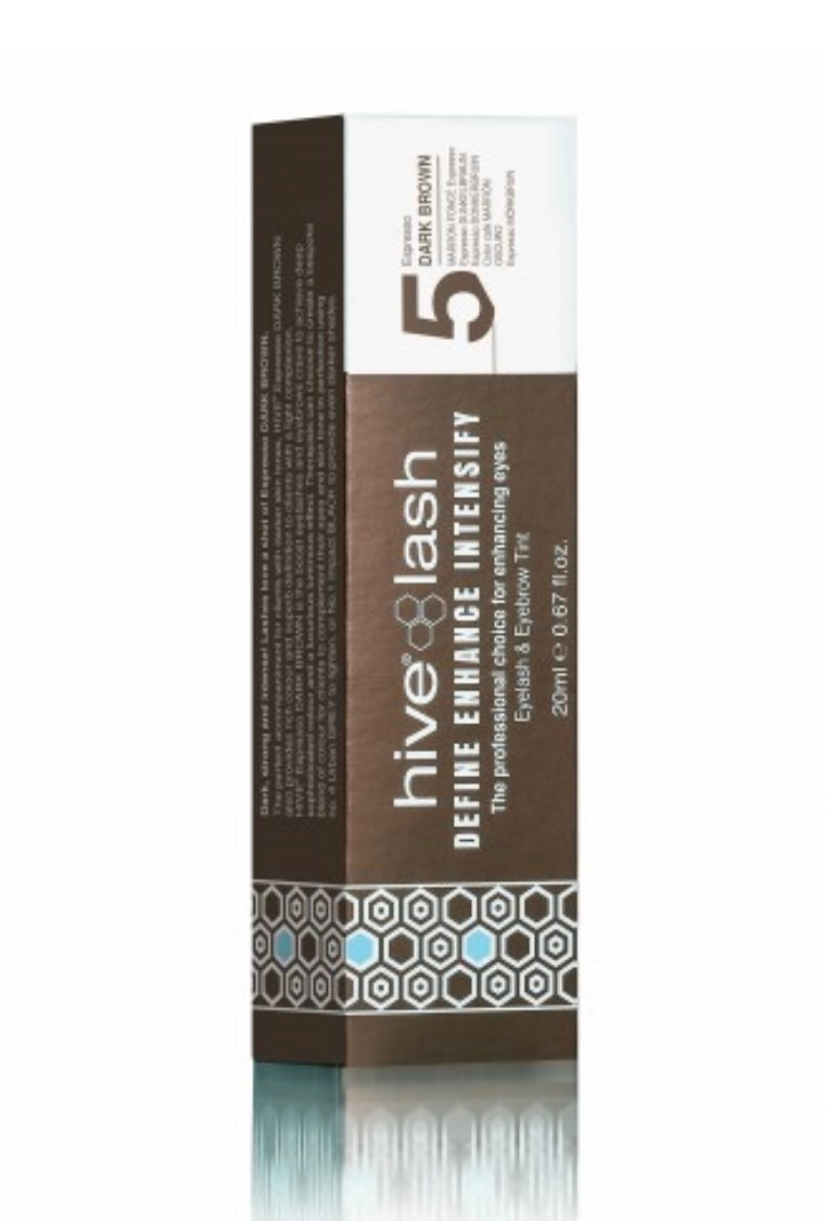Hive No.5 Espresso Dark Brown 20ml Eyelash & Brow Tints