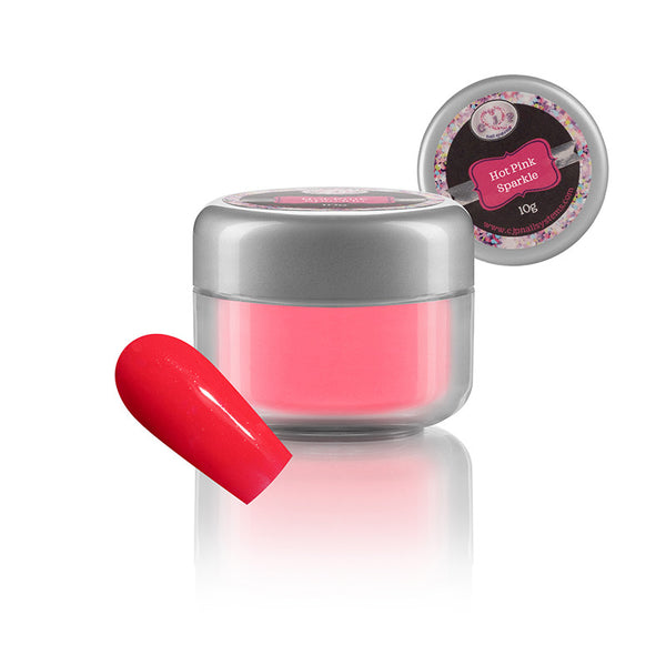 10g Coloured Acrylic Pots - CLICK for all colours no