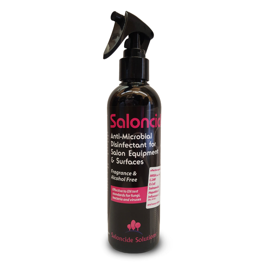 250ml Saloncide Anti-Microbial Disinfectant Sanitiser Spray